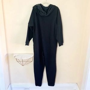 Savage X Fenty Forever Savage Hooded Onesie in Black Sz S (3-6) Brand New